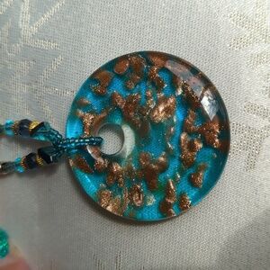 Glass Statement Necklace